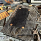 Lost Reaper Charcoal/Gold Leather Journal Memo Book